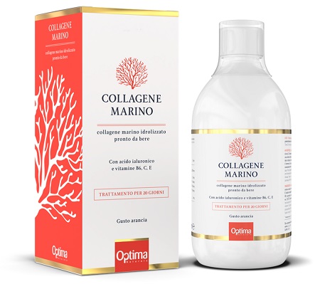 COLLAGENE MARINO IDROLIZZATO LIQUIDO PRONTO DA BERE 500 ML - Farmacia-flash.it