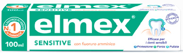 ELMEX DENTIFRICIO SENSITIVE CON FLUORURO AMMINICO 100 ML - Farmacia-flash.it