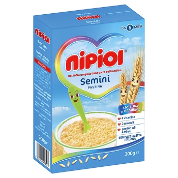 NIPIOL PASTINA SEMINI 300 G - Farmacia-flash.it