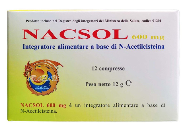 NACSOL 12 COMPRESSE - Farmacia-flash.it