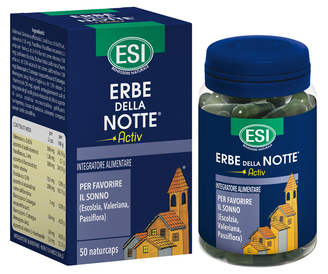 ESI ERBE DELLA NOTTE ACTIV 50 CAPSULE - Farmacia-flash.it