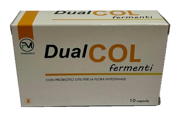 DUALCOL FERMENTI 10 CAPSULE - Farmacia-flash.it