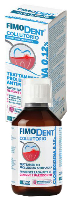 FIMODENT COLLUTORIO CLOREXIDINA SPDD 0,12% 200 ML - Farmacia-flash.it