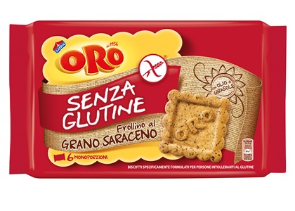 ORO SAIWA SENZA GLUTINE GRANO SARACENO 6 X 40 G - Farmacia-flash.it