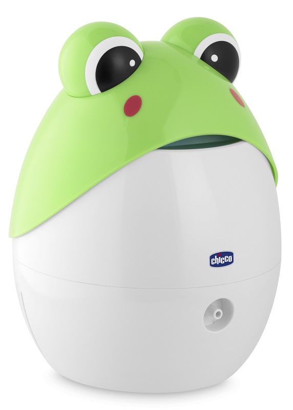 CHICCO DISPOSITIVO A PISTONE PER AEROSOLTERAPIA SUPER SOFT RANA - Farmacia-flash.it