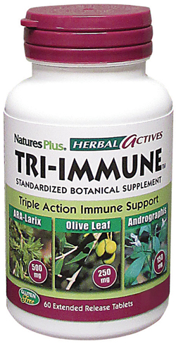 TRI IMMUNE 60 TAVOLETTE HERBAL ACTIVES - Farmacia-flash.it