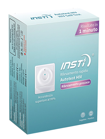 TEST DI AUTODIAGNOSI INSTI HIV INDIVIDUAZIONE ANTICORPI DELL'HIV SCREEN TEST - Farmacia-flash.it