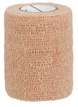BENDA ELASTICA COMPRESSIVA AUTOADESIVA COBAN 7,5X200CM IN ESTENSIONE 7,5X450CM COLORE CARNE - Farmacia-flash.it