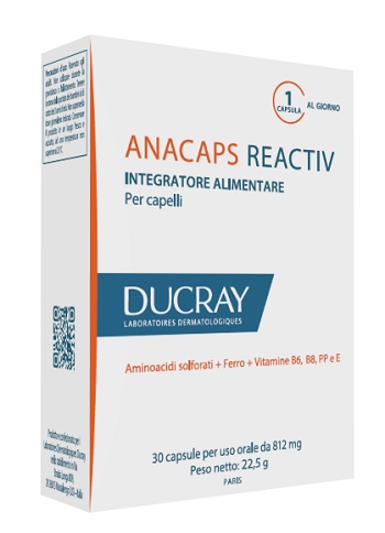 ANACAPS REACTIV DUCRAY 30 CAPSULE 2017 - Farmacia-flash.it