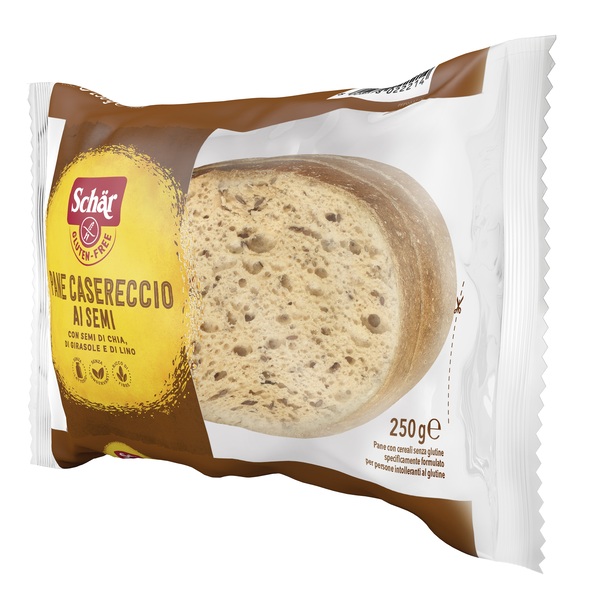 SCHAR PANE CASERECCIO AI SEMI 250 G SENZA GLUTINE - Farmacia-flash.it