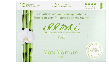 ILLEDI ASSORBENTI LADY EXTRA SENZA ALI POST PARTO PER TUTTI I TIPO DI PERDITE LARGE 10 PEZZI - Farmacia-flash.it