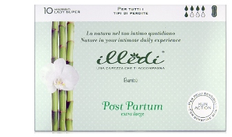 ILLEDI ASSORBENTI LADY SUPER SENZA ALI POST PARTO TAGLIA EXTRALARGE 10 PEZZI - Farmacia-flash.it