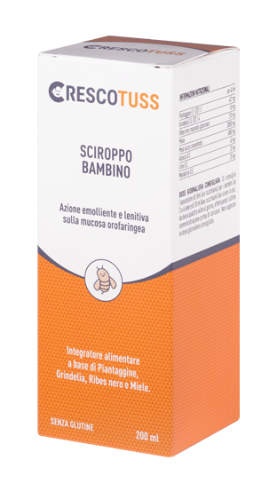CRESCOTUSS SCIROPPO 200 ML - Farmacia-flash.it