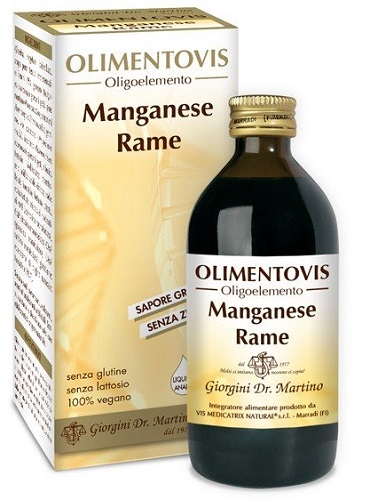 MANGANESE RAME OLIMENTOVIS 200 ML - Farmacia-flash.it