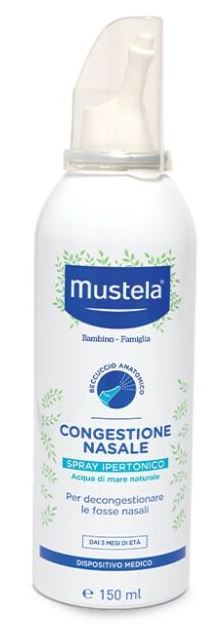 MUSTELA CONGESTIONE NASALE SPRAY IPERTONICO 150 ML - Farmacia-flash.it