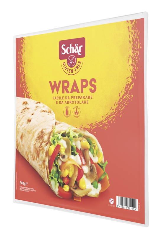 SCHAR WRAPS PIADINA ARROTOLABILE 240 G - Farmacia-flash.it