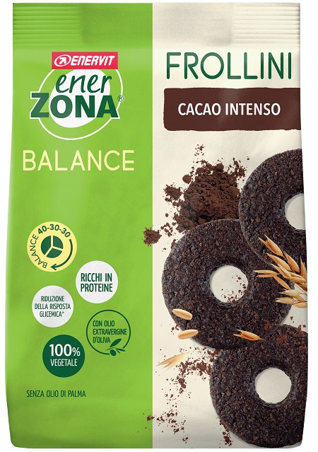 ENERZONA FROLLINI GUSTO FONDENTE INTENSO 250 G - Farmacia-flash.it