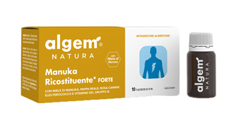 ALGEM MANUKA RICOSTITUENTE FORTE 10 FLACONCINI 10 ML - Farmacia-flash.it