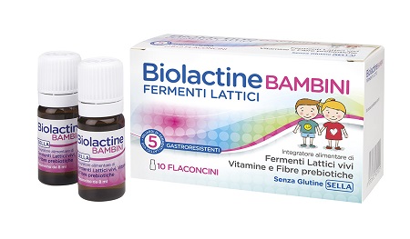 BIOLACTINE BAMBINI 10 FLACONCINI 8 ML - Farmacia-flash.it