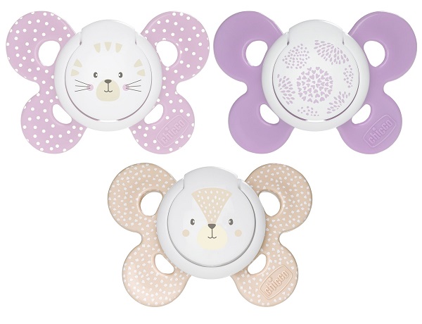 CHICCO SUCCHIETTO COMFORT GIRL IN SILICONE 6-16 MESI 2 PEZZI - Farmacia-flash.it