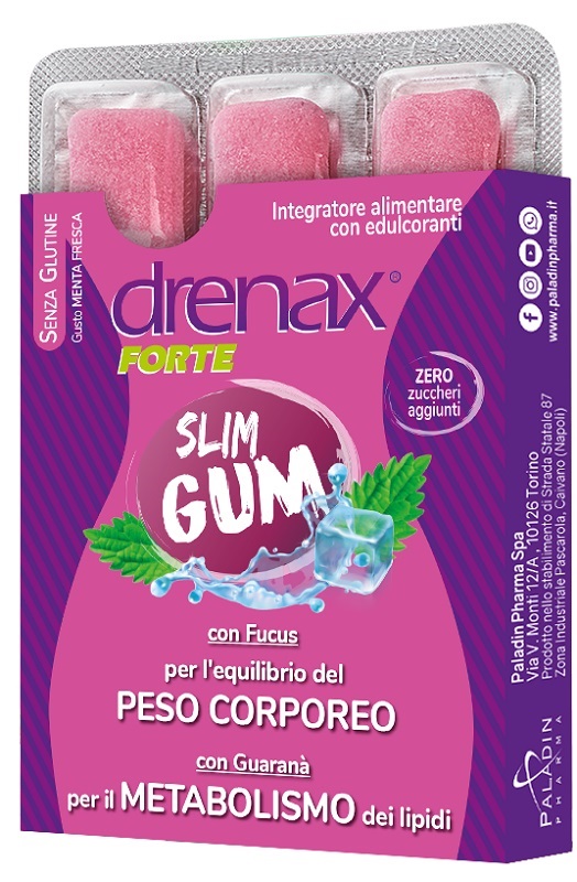 DRENAX SLIM DIMAGRANTE 9 GUM - Farmacia-flash.it