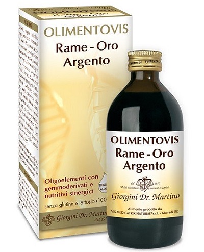 RAME ORO ARGENTO OLIMENTOVIS 200 ML - Farmacia-flash.it