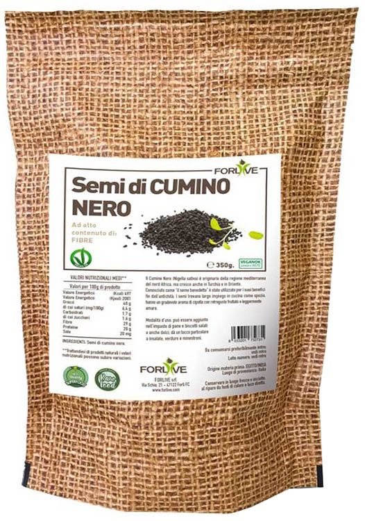 SEMI DI CUMINO NERO 350 G - Farmacia-flash.it