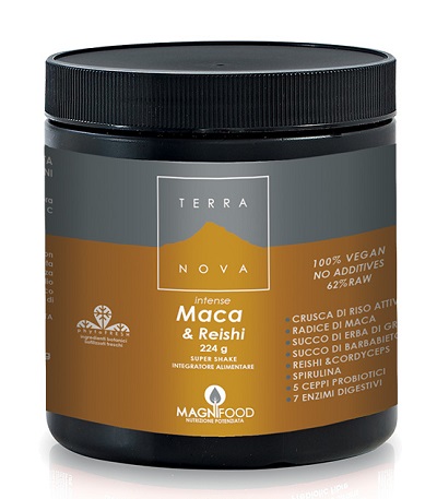 TERRANOVA SUPER SHAKE MACA E REISHI 224 G - Farmacia-flash.it