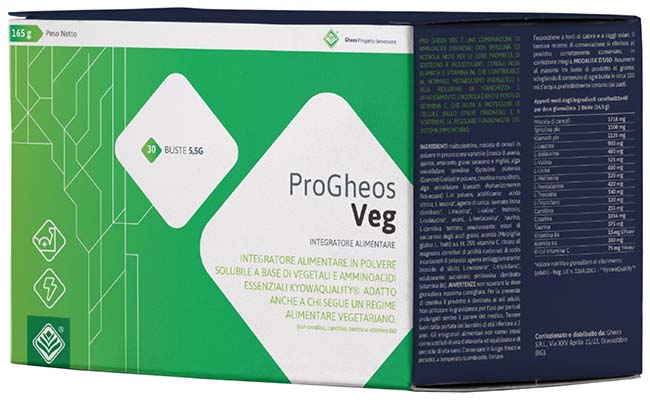 PRO GHEOS VEG 30 BUSTINE DA 5,5 G - Farmacia-flash.it