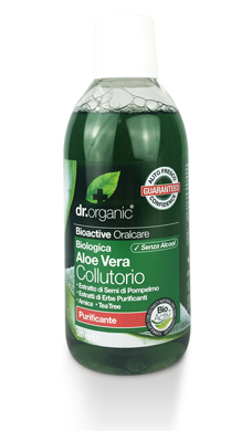 DR ORGANIC ALOE MOUTHWASH COLLUTORIO 500 ML - Farmacia-flash.it