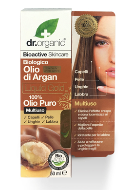 DR ORGANIC ARGAN 100% PURE OIL OLIO PURO 50 G - Farmacia-flash.it