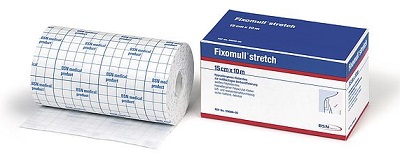 FASCIA AUTOADESIVA IPOALLERGENICA FIXOMULL STRETCH PER FISSAGGIO CATETERI M 10 X 5 CM - Farmacia-flash.it