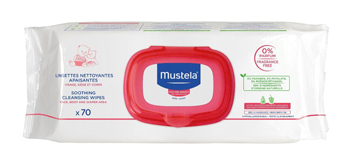 MUSTELA SALVIETTE DETERGENTE LENITIVO 70 PEZZI - Farmacia-flash.it