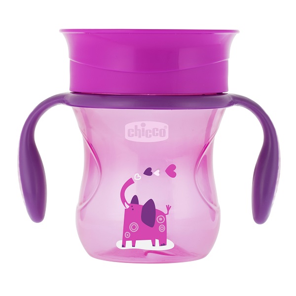 CHICCO TAZZA PERFECT 360 ROSA 12 MESI - Farmacia-flash.it