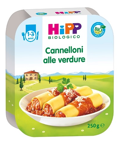 HIPP BIO CANNELLONI ALLE VERDURE 250 G - Farmacia-flash.it