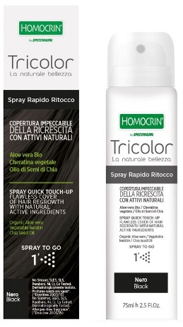 TRICOLOR SPRAY RITOCCO NERO 75 ML - Farmacia-flash.it