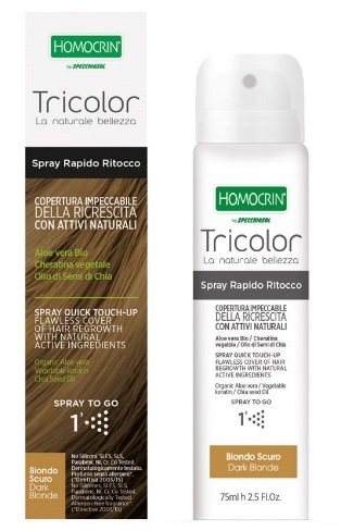 TRICOLOR SPRAY RITOCCO BIONDO SCURO 75 ML - Farmacia-flash.it
