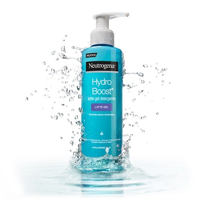 NEUTROGENA HYDRO BOOST LATTE GEL DETERGENTE 200 ML - Farmacia-flash.it