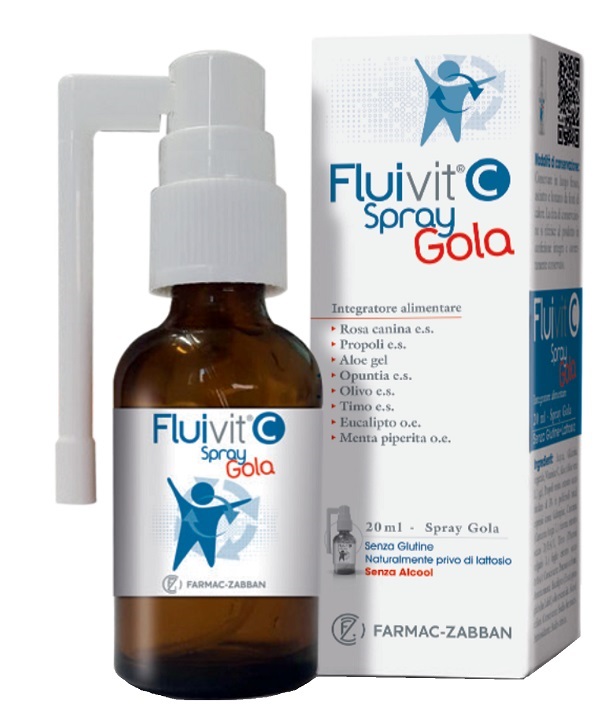 FLUIVIT C SPRAY GOLA 20 ML - Farmacia-flash.it