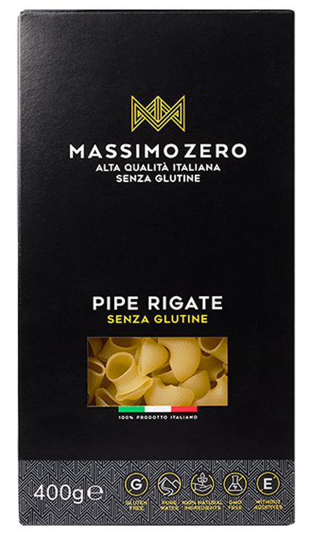 MASSIMO ZERO PIPE RIGATE 400 G - Farmacia-flash.it