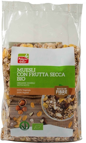 MUESLI FRUTTA SECCA BIO 375 G - Farmacia-flash.it