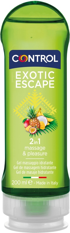 CONTROL GEL PER MASSAGGI EXOTIC ESCAPE 200 ML - Farmacia-flash.it