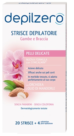 DEPILZERO STRISCE GAMBE BRACCIA 20 PEZZI - Farmacia-flash.it
