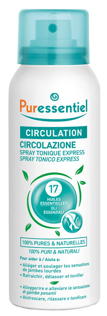 PURESSENTIEL SPRAY TONICO EXPRESS CIRCOLAZIONE 100 ML - Farmacia-flash.it