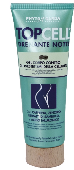 TOPCELL DRENANTE NOTTE CREMA 125 ML - Farmacia-flash.it