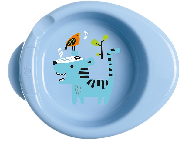 CHICCO PIATTO PAPPACALDA 6 MESI+ AZZURRO - Farmacia-flash.it