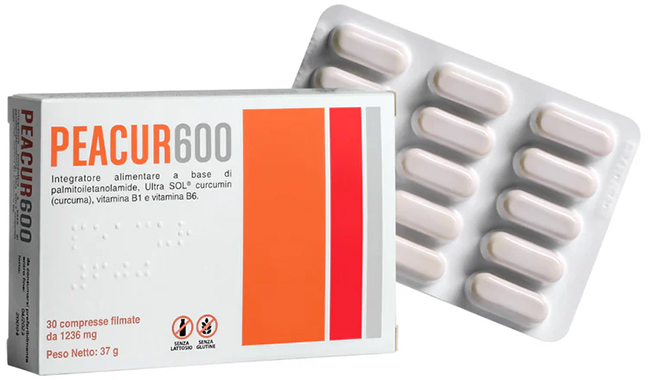PEACUR 600 30 COMPRESSE 36 G - Farmacia-flash.it