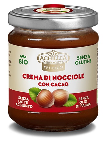 ACHILLEA CREMA DI NOCCIOLE CON CACAO 180 G - Farmacia-flash.it