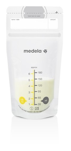 STORAGE BAGS SACCA PER LA CONSERVAZIONE DEL LATTE MATERNO 50 PEZZI - Farmacia-flash.it