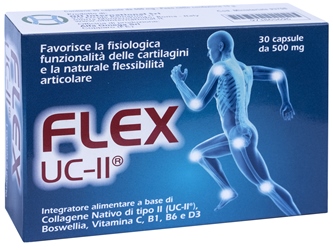 FLEX UC II 30 CAPSULE DA 500 MG - Farmacia-flash.it